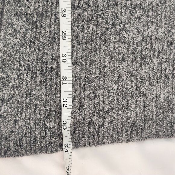 Old Navy Women’s Shaker Stitch Open Front Cardigan Sweater Grey Marl Size M - Picture 12 of 12